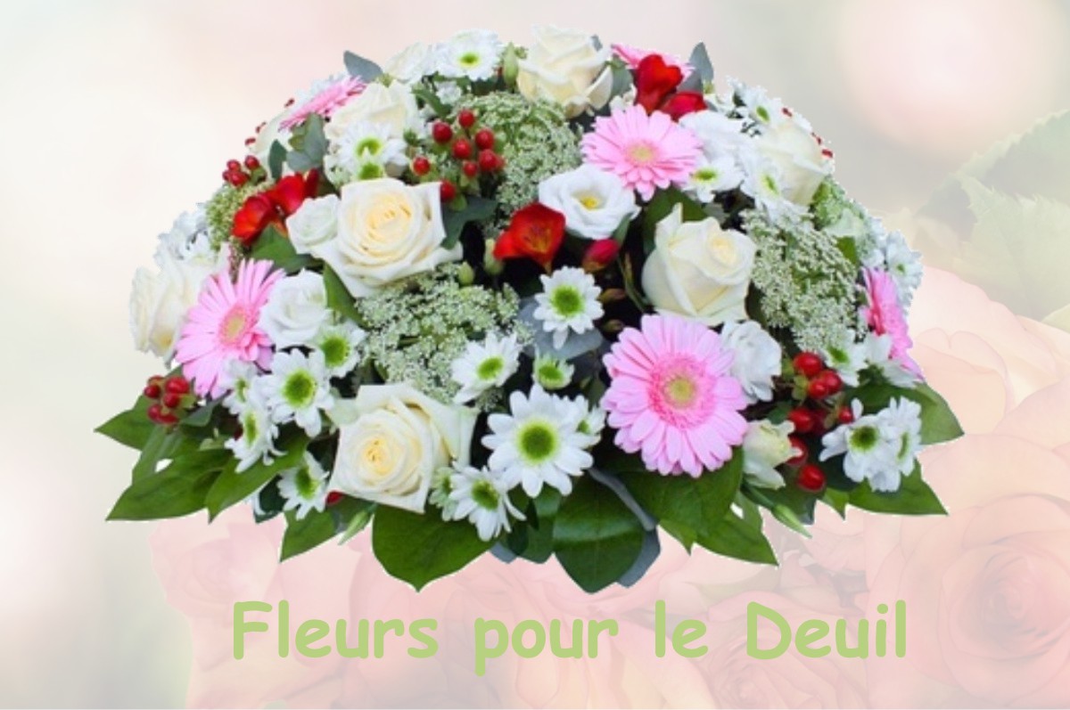 fleurs deuil SAINTE-GEMMES-LE-ROBERT